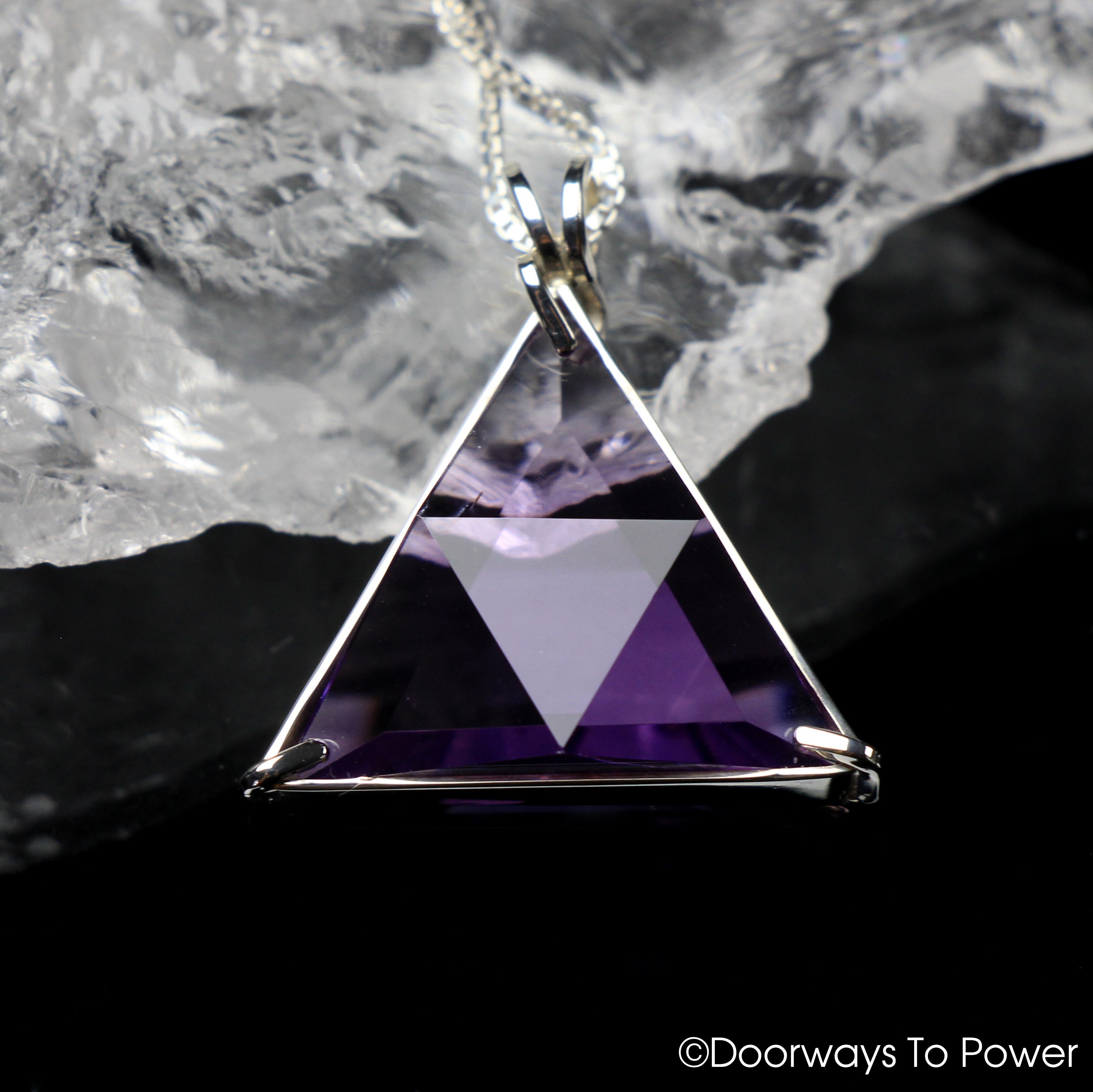 Amethyst star of hot sale david pendant