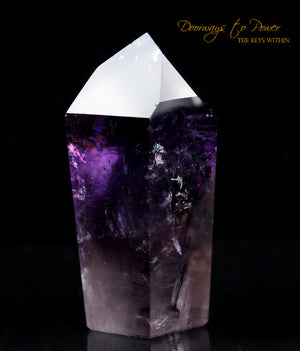 Amethyst Phantom Quartz Master Crystal Point