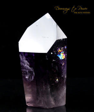 Amethyst Phantom Quartz Master Crystal Point