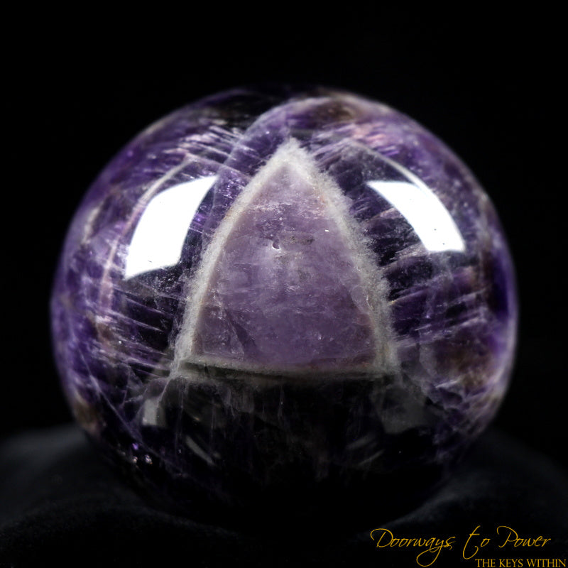 Unique Amethyst Record Keeper Crystal Sphere