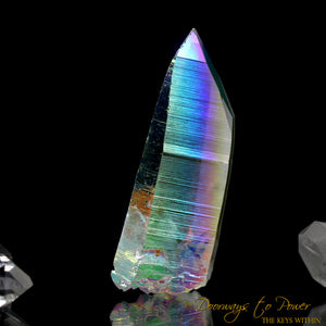 Angel Aura Lemurian Quartz Record Keeper ET Crystal