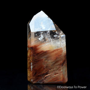 Angel Phantom Amphibole Quartz Initiation Channeling Crystal