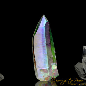 Angel Aura Lemurian Quartz Record Keeper ET Crystal