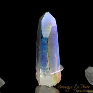 Angel Aura Lemurian Quartz Record Keeper ET Crystal