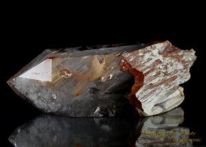 Angel Phantom Amphibole Quartz Channeling Crystal