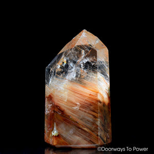 Angel Phantom Amphibole Quartz Initiation Channeling Crystal