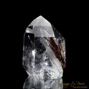 Brookite in Natural Manifestation Quartz Point