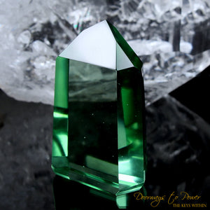 Casa Green Obsidian Manifest Spirit Isis Crystal