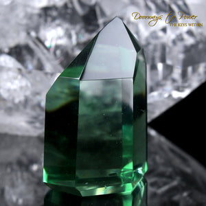 Casa Green Obsidian Master Initiation Channeling Crystal