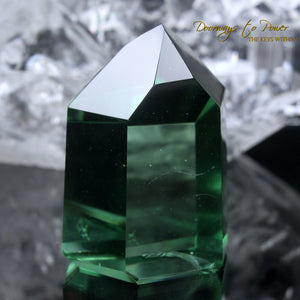 Casa Green Obsidian Master Initiation Channeling Crystal