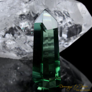 Casa Green Obsidian Master Initiation Channeling Crystal