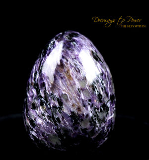 Charoite Crystal Egg