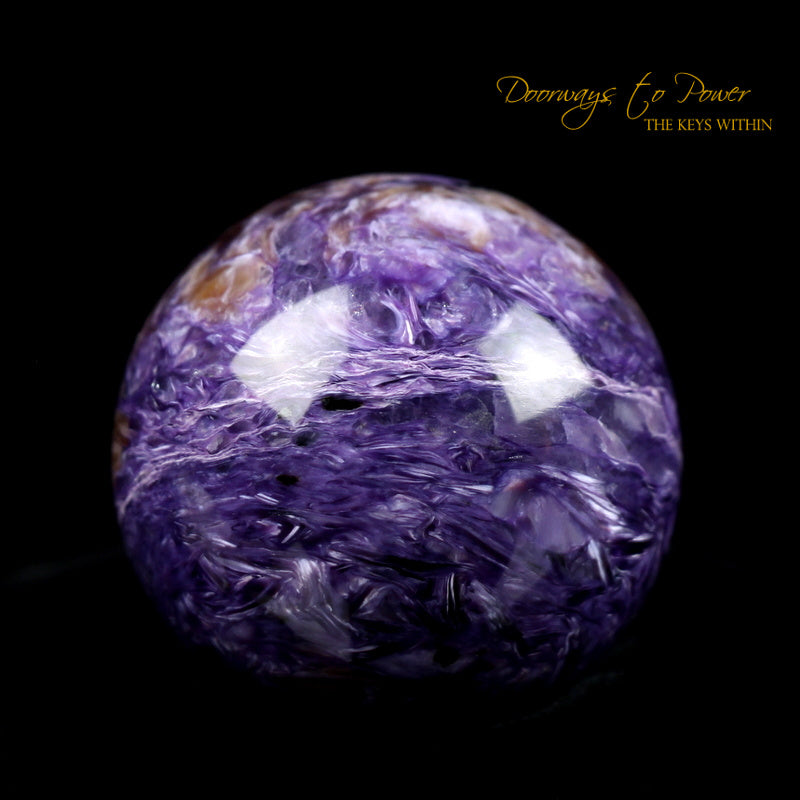 Charoite Crystal Sphere