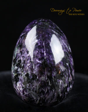 Charoite Crystal Egg