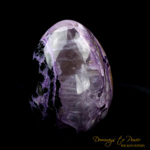 Charoite Cosmic Crystal Egg 'Bird of Light'