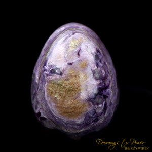 Charoite Cosmic Crystal Egg 'Bird of Light'