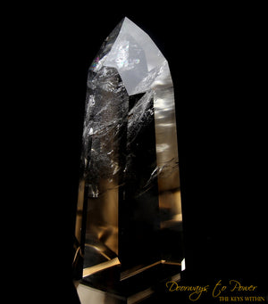 Citrine Temple Heart Dow Master Quartz Crystal Point