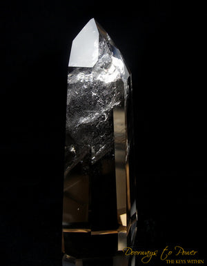 Citrine Temple Heart Dow Master Quartz Crystal Point