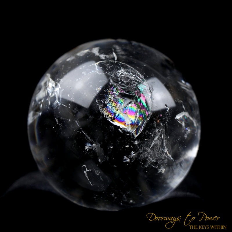 Lemurian Light Quartz Crystal Sphere