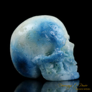 Glacierite Crystal Skull