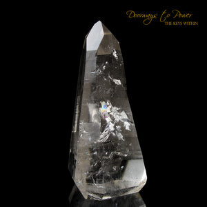 Golden Lemurian Crystal 'Light Language Royalty' 9D Energy Gateway