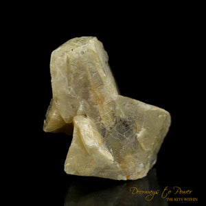 Golden Herderite Crystal Specimen 