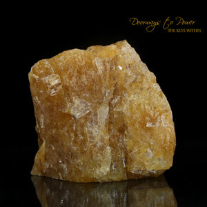 Himalaya Red Gold Azeztulite Crystal Abundance Stone