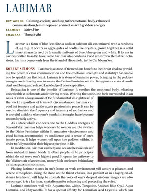 larimar crystal properties