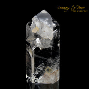 Lemurian Manifestation Quartz Crystal Point