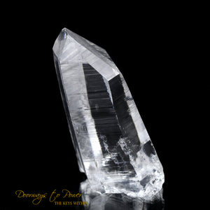 Lemurian Light Quartz Crystal Water Clear