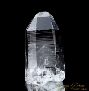 Lemurian Light Quartz Crystal Water Clear