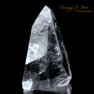 Lemurian Light Quartz Crystal 'Holographic Connection'