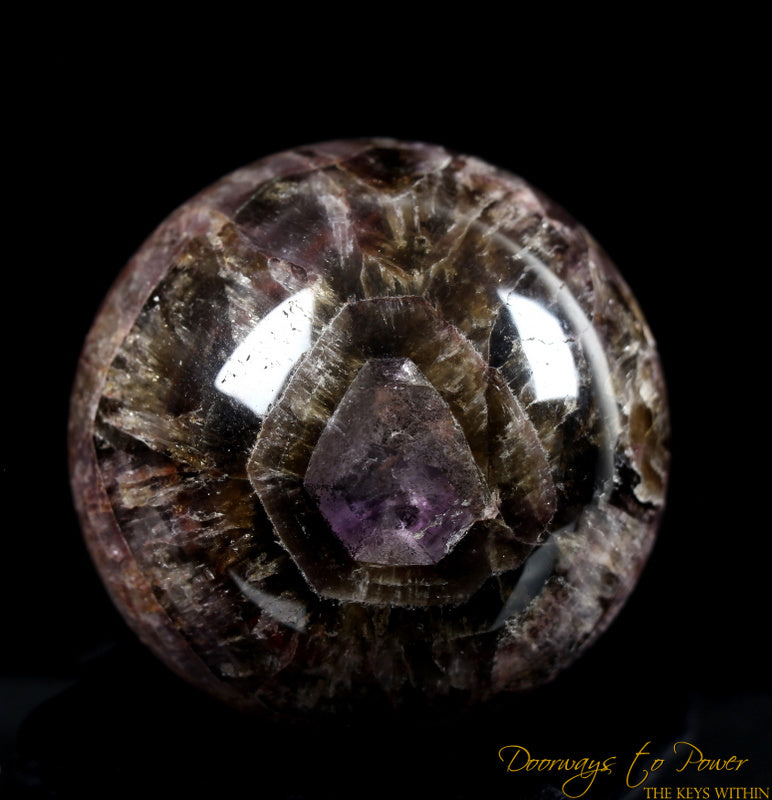 Melody Stone Super 7 Crystal Sphere w/ Unique Record Keeper - Doorways ...