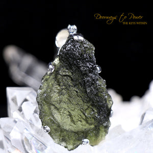 Moldavite Crystal Pendant