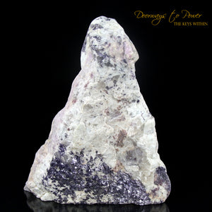 Petalite Pollucite & lepidolite Quartz Crystal Altar Stone XL