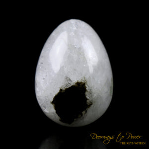 Phenacite & Tourmaline Crystal Egg 'Ascension'