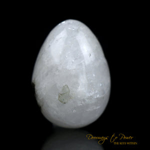 Phenacite & Tourmaline Crystal Egg 'Ascension'