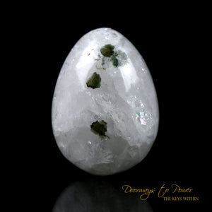 Phenacite & Tourmaline Crystal Egg 'Ascension'