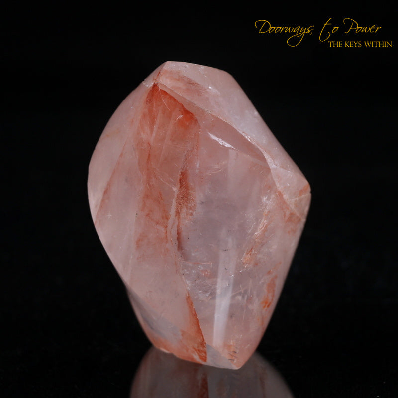 Pink Fire Azeztulite Crystal Altar Stone