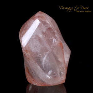 Azozeo Super Activated Pink Fire Azeztulite Crystal Altar Stone