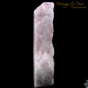 Pink Morganite Crystal Altar Stone