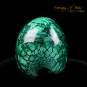 Malachite Crystal Egg