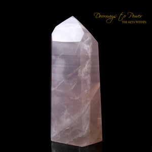 Rose Quartz Master Crystal Point 'Awakened Heart'