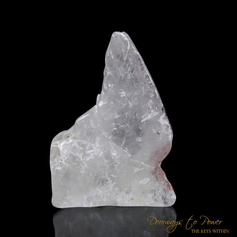 LARGE Satyaloka 2024 Azeztulite Quartz Crystal Wand 1026 Gram Record Keeper Synergy 12 Stones Altar Stone Rainbow Quartz RARE