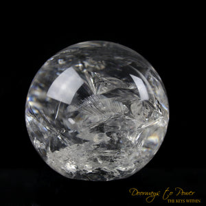 Satyaloka Azeztulite Quartz Crystal Sphere