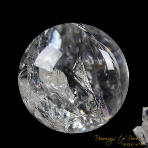 Satyaloka Azeztulite Quartz Crystal Sphere