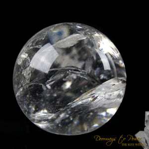 Satyaloka Azeztulite Quartz Crystal Sphere