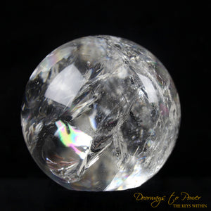 Satyaloka Azeztulite Quartz Crystal Sphere