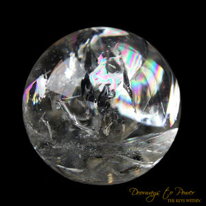 Satyaloka Azeztulite Quartz Crystal Sphere