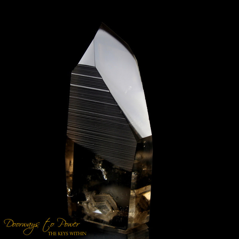 Smoky Golden Lemurian Master Crystal